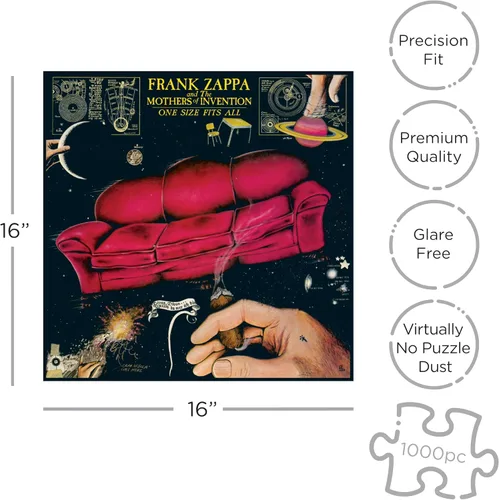 Miniatura 2 de Frank Zappa & The Mothers of Invention One Size Fits All (rompecabezas de 1000 piezas)