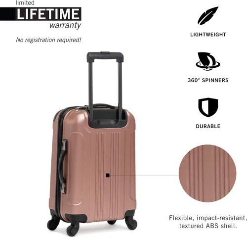 Miniatura 2 de Kenneth Cole Reaction Out Of Bounds - Equipaje de transporte vertical, Rose gold), 5705042RG
