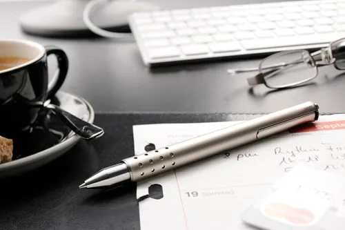 Miniatura 2 de Lamy swift antracita - modesto bolígrafo de punta rodante con una experiencia de escritura suave - robusta carcasa metálica y recarga de bolígrafo