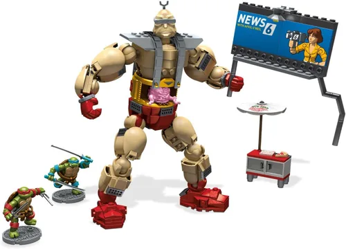 Miniatura 9 de Mega Bloks coleccionistas de Tortugas ninja mutantes adolescentes, la destrucción de Krang