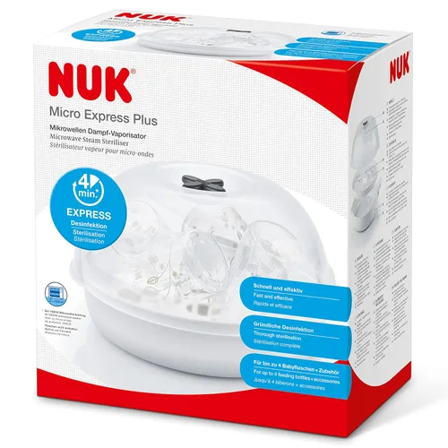 Miniatura 6 de NUK Esterilizador de vapor de microondas
