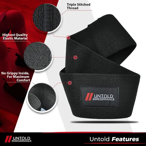 Miniatura 2 de Heavy Resistance Bands - Hip Bands for Working Out, Premium Exercise Bands Resistance, Durable Resistance Bands for Strength, Flexibility & Glute