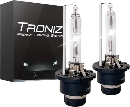 Miniatura 11 de Bombillas HID D1S D1R de 35 W súper brillantes de fábrica de xenón para faros delanteros 66140, reemplazo directo Plug-N-Play, 10000 K, azul 10000K