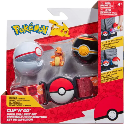 Miniatura 11 de Set de Pokémon - Figura de Batalla de Bulbasaur de 2 Pulgadas con Clip ‘N’ Go con Bola Nido y Accesorios de Poké Ball