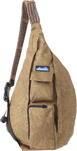Miniatura 14 de KAVU - Bolso de hombro cruzado, compacto y ligero, correa de cuerda