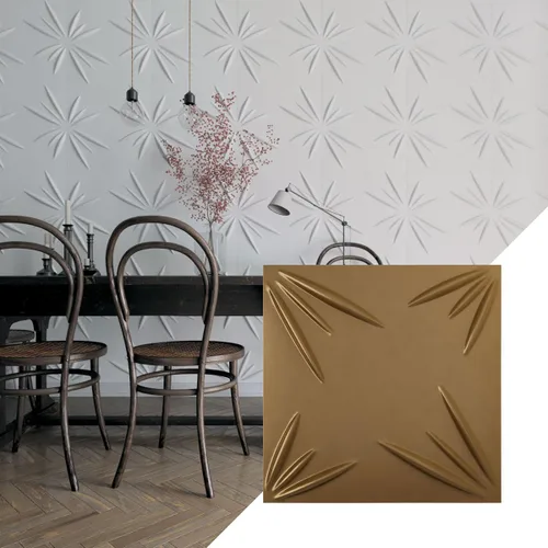 Miniatura 36 de Ekena Millwork WP20X20INWH 19 5/8 pulgadas de ancho x 19 5/8 pulgadas de alto Inula EnduraWall Decorativo 3D Panel de Pared Cubre 2.67 pies cuadrados