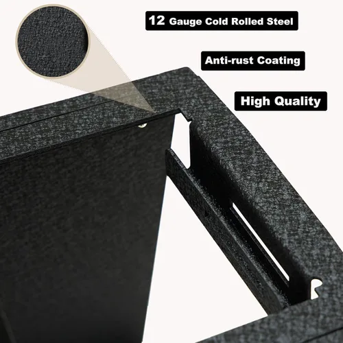 Miniatura 2 de Caja de seguridad para consola central: caja fuerte para pistola de consola KEREN compatible con Toyota Tundra 2022-2026 y Toyota Sequoia 2023-2026