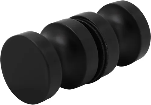 Miniatura 8 de CKB Pomo de puerta de cristal de ducha, tirador de doble cara para vidrio de 5/16"~1/2", acero inoxidable con superficie dorada pulida, manija