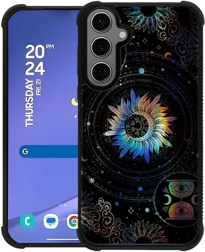 Miniatura 68 de ZHEGAILIAN Funda compatible con Samsung Galaxy S22 Ultra, funda de vidrio orgánico para niñas, mujeres y hombres, diseño de cuatro esquinas, Cabeza