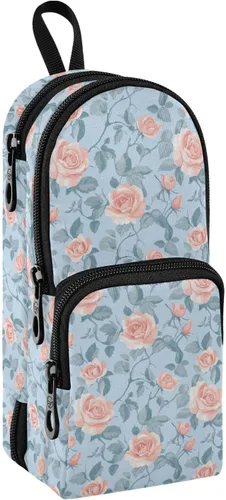 Miniatura 21 de Bolsa de lápiz colorida Bolsa de lápices duradera Caja organizadora Casos de papelería Estuche para lápices Estuche de pluma Colorido