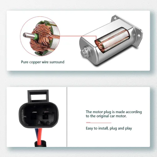 Miniatura 6 de Elevalunas eléctrico trasero izquierdo lado del conductor con motor para Pontiac Grand Prix para 2004-2008,15869655,748-266