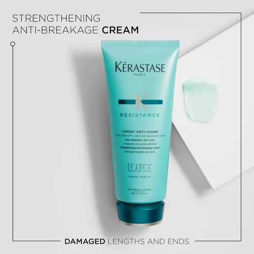 Miniatura 2 de KERASTASE Resistance Ciment - Acondicionador antiusura Acondicionador reparador antiroturas Repara extremos dañados Formulado con complejo