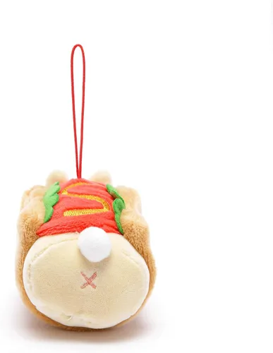 Miniatura 3 de Anirollz Llavero de peluche de animal de peluche – Muñeca de juguete con dije de adorno Suave, esponjoso, cálido, lindo, cómodo, seguro Traje