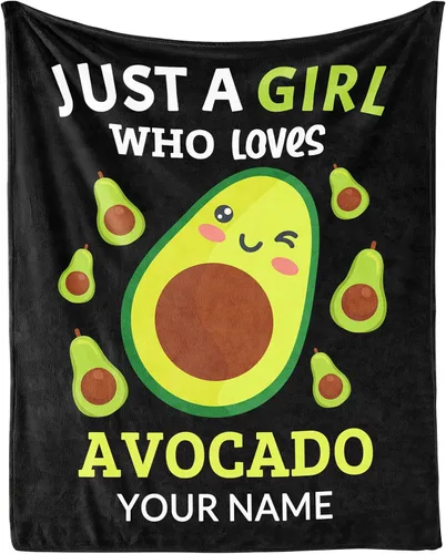 Miniatura 18 de Manta de aguacate – suave, mullida y cálida – Manta pequeña de 30 x 40 pulgadas para sofá, oficina, verde lindo regalo para niñas y niños