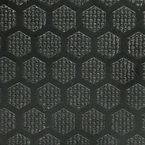 Miniatura 3 de Madera contrachapada de abedul antideslizante negra hexagonal de 1/2 pulgadas/0.472 in (negro, 12 x 24 pulgadas)