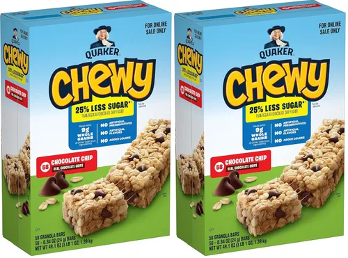 Miniatura 16 de Quaker Barras de granola masticables, S'mores, 58