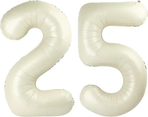 Miniatura 292 de Globos de números de 5 globos de 40 pulgadas, decoraciones de cumpleaños azules para niños y niñas, globos de números azul marino grandes