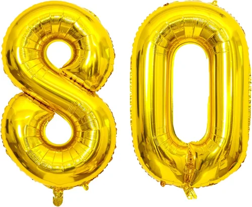 Miniatura 95 de SINBEE Globo dorado del número 10, papel de aluminio Mylar de 40 pulgadas, decoración de fiesta reutilizable para cumpleaños, aniversario, Oro