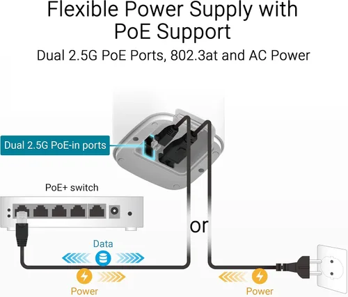 Miniatura 10 de ASUS ZenWiFi BD5 Outdoor - Malla WiFi 7 de doble banda para exteriores, 5000 Mbps, cobertura de hasta 15,000 pies cuadrados al aire libre