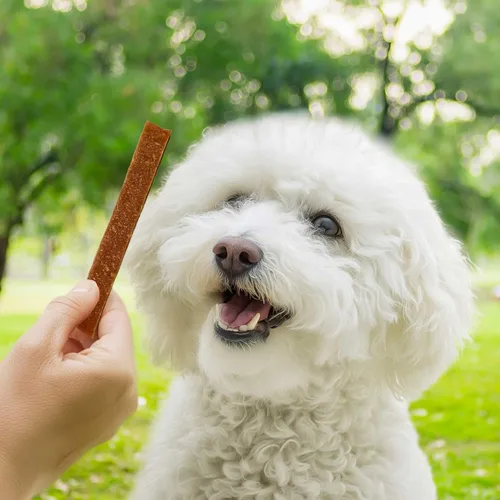 Miniatura 7 de Pet 'n Shape Golosinas para perros de cordero Jerky - 9 onzas