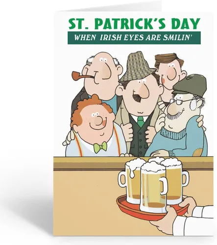 Miniatura 9 de Stonehouse Collection Tarjetas del Día de San Patricio - Beer Swim - 12 divertidas tarjetas y sobres del día de San Patricio - Hecho en Estados