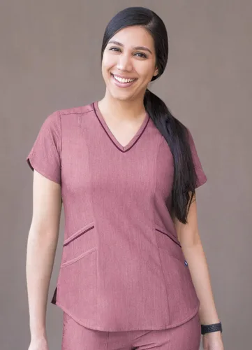 Miniatura 8 de Adar Pro Scrubs para mujer - Moderno cuello en V