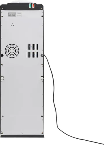 Miniatura 5 de Dispensador de enfriador de agua de carga superior, dispensador de agua gris con capacidad para botella de 5 galones, recipiente de agua caliente