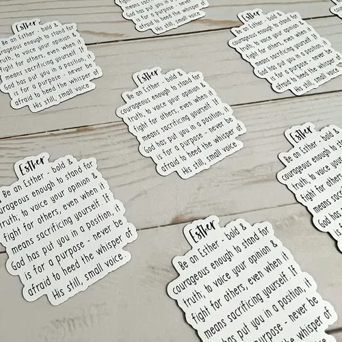 Miniatura 9 de Swaygirls Imán para refrigerador Esther Imanes cristianos Imanes de nevera sobre la fe, Dios, la Biblia Ester 4:14