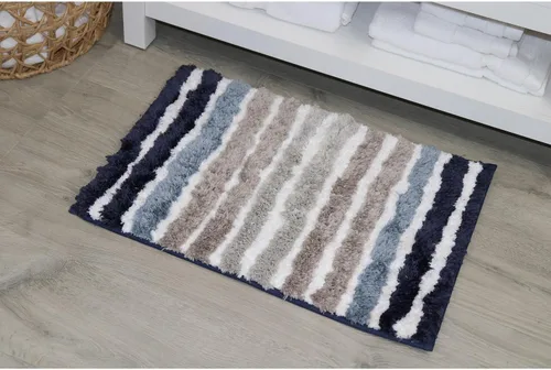Miniatura 31 de Funda de microfibra suave para tapa de inodoro, lavable a máquina, 18 x 18 pulgadas, parte trasera de goma, se adapta a la mayoría de tapas
