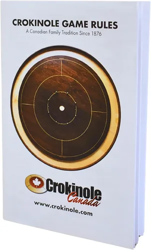 Miniatura 7 de The Deluxe (Walnut Rail) - Juego de mesa tradicional de crokinole octágono