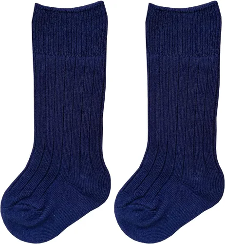 Miniatura 6 de QandSweat - Calcetines altos unisex para bebé, sin costuras, para niños y niñas, de algodón, uniformes