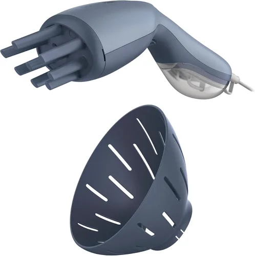 Infiniti PRO Conair Steam Therapy - Vaporizador de cabello portátil con accesorio difusor de 7 pulgadas, calentamiento de 30 segundos, vapor