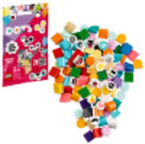 LEGO DOTS Extra DOTS - Serie 4 41931 Kit de decoración para manualidades y colecciones; diversión creativa con azulejos; perfecto para añadir a un