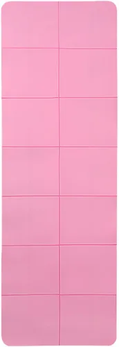 Miniatura 9 de Tapete de yoga plegable, almohadilla portátil de 72 x 24 pulgadas, antideslizante, tapete de fitness con correa de transporte y soporte de cojín