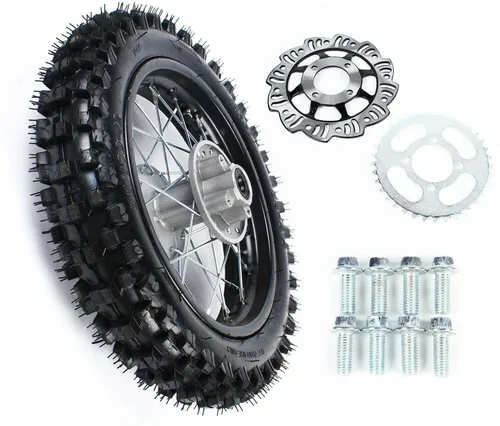 Miniatura 12 de Llanta Trasera de 2.50-10'' para Moto de Cross/Pit Bike, Llanta para Moto de Cross/Pit Bike de 110cc 90cc 70cc 50cc SUNL JOWAY Coo-lster PW50 TTR50