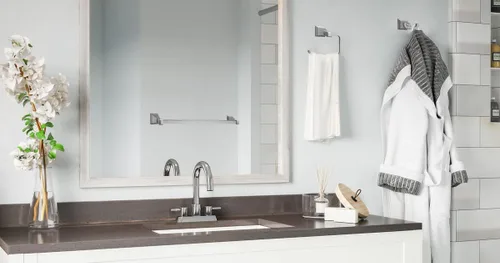 Miniatura 5 de Design House Toallero Torino de 24 pulgadas en níquel satinado
