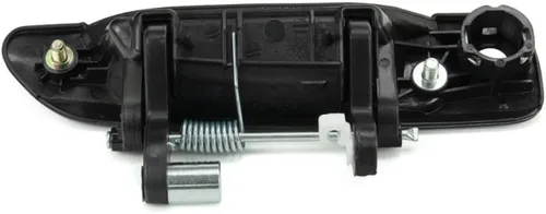 Miniatura 5 de KarParts360 Para Honda Civic 2001 02 03 04 2005 Manija de puerta exterior delantera, lado del conductor negro liso con orificio para llave