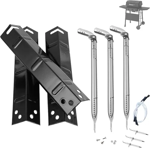 Miniatura 9 de Kit de repuesto para 3 quemadores Walmart Expert Grilll XG10-101-002-02 GBC2016WRS, piezas de repuesto para carpa de calor y quemador de acero