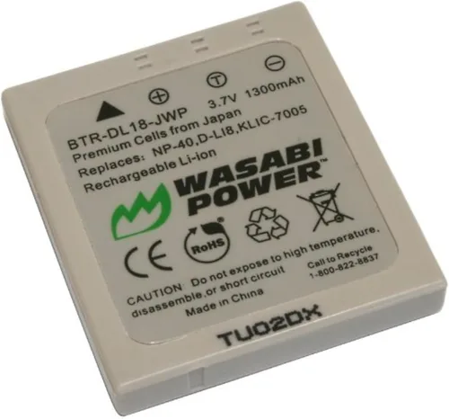 Wasabi Power Batería para Samsung SLB-0737, SLB-0837 y Samsung Digimax i5, i6 PMP, i50, i50 MP3, i70, i70S, L50, L60, L67, L73, L80, L700, L700S,