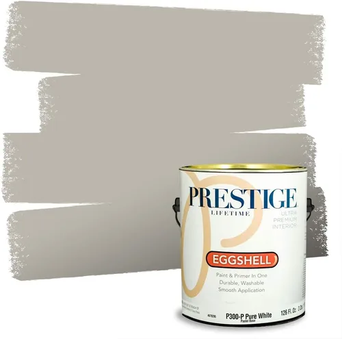 Miniatura 63 de Prestige Paints - 2 en 1, pintura base y pintura de exterior, P500-N-SW7020 SW6991-PCM