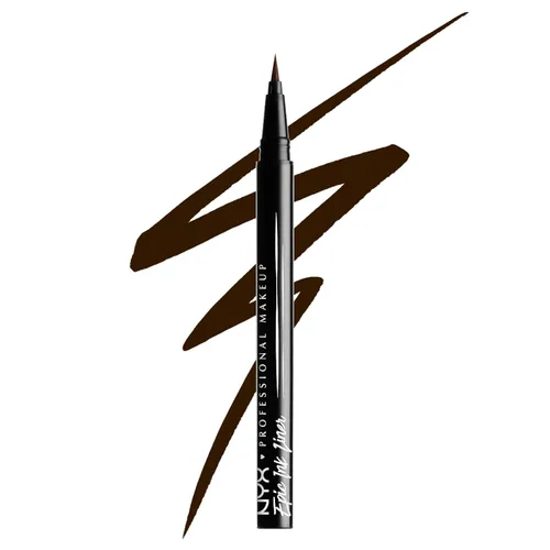 Miniatura 15 de NYX PROFESSIONAL MAKEUP Epic Ink Liner, delineador líquido impermeable, negro, fórmula vegana