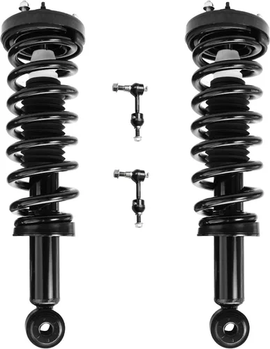 Miniatura 20 de Detroit Axle - Kit de puntales delanteros para Jeep Grand Cherokee 2005-2010 2006-2010 Commander 2007 2008 2009, 2 montajes rápidos de 2 barras