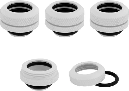 Miniatura 3 de Corsair Hydro X Series XF Hardline 0.551 in OD Fittings, paquete de cuatro unidades, color blanco