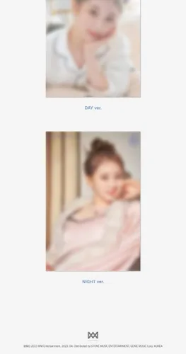 Miniatura 8 de Lee Chaeyeon Over The Moon 2nd Mini álbum Photobook+Pegatina+Postal+Mensaje especial+Papel de examen+Tarjeta de identificación+Tarjeta