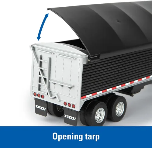 Miniatura 3 de ERTL 1/32 Freightliner 122SD Semi con remolque de grano 47361
