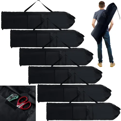 Shinylin 6 bolsas de repuesto para sillas de campamento de 43 x 9 pulgadas, bolsa plegable para silla de campamento, bolsa de transporte grande para