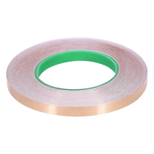 Miniatura 7 de Cinta adhesiva conductora de lámina de cobre de doble cara, [para blindaje EMI, vitrales, circuitos de papel, conexión a tierra] - 1/8 pulgadas/98