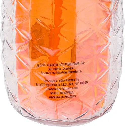 Miniatura 4 de Silver Buffalo Bob Esponja Gary Snail House in Bikini Bottom Piña Vaso de doble pared, 16 onzas (paquete de 12)
