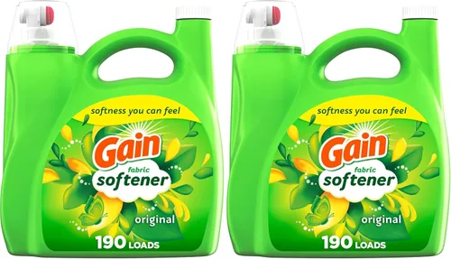 Miniatura 11 de Gain Suavizante líquido para ropa, aroma original, 35 fl oz líq., 48 lavados, Toque suave - suavidad que puedes sentir