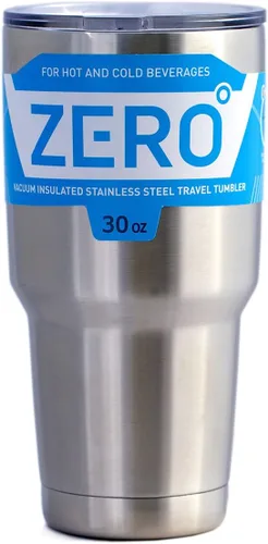 Miniatura 7 de Zero Degree vaso de viaje con aislante, sellado al vacío de acero inoxidable, Rojo